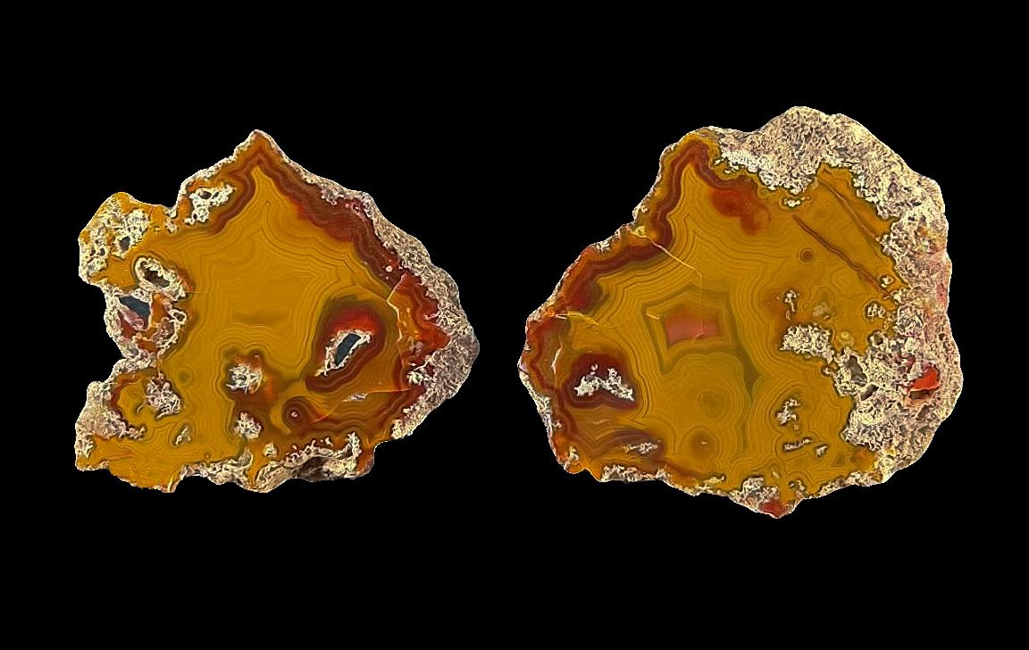 Achat Paar Argentinien San Rafael CONDOR Agate Argentina #A8-15#