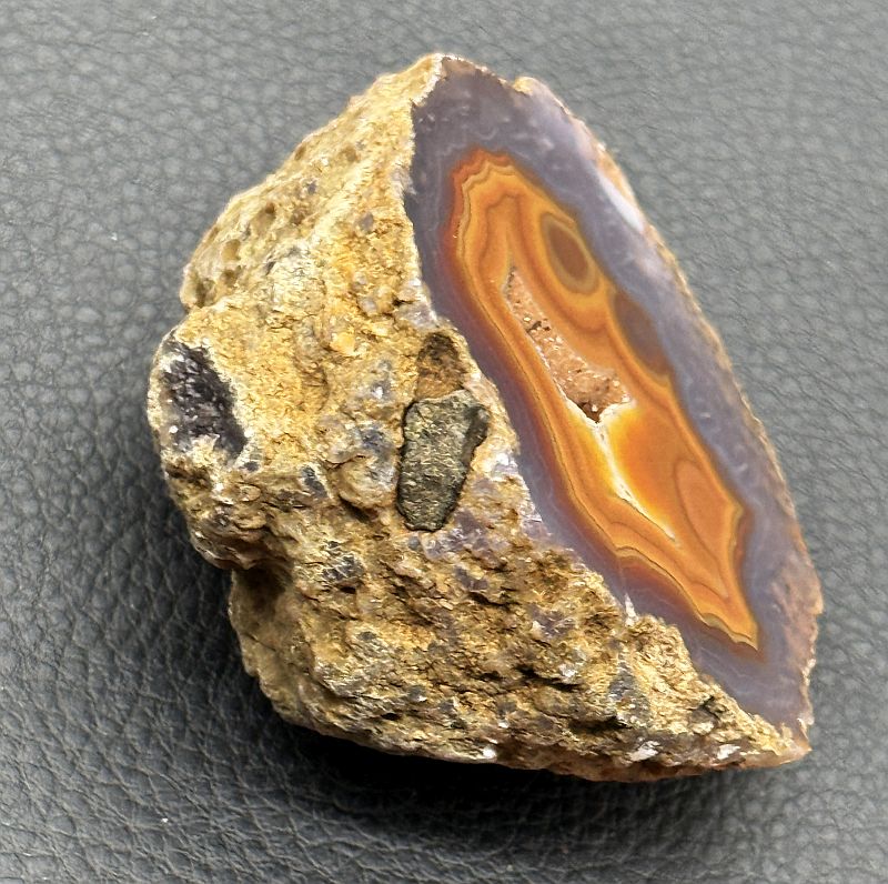 Achat Marokko Agouim High Atlas Mountain Face Agate #A1-1#