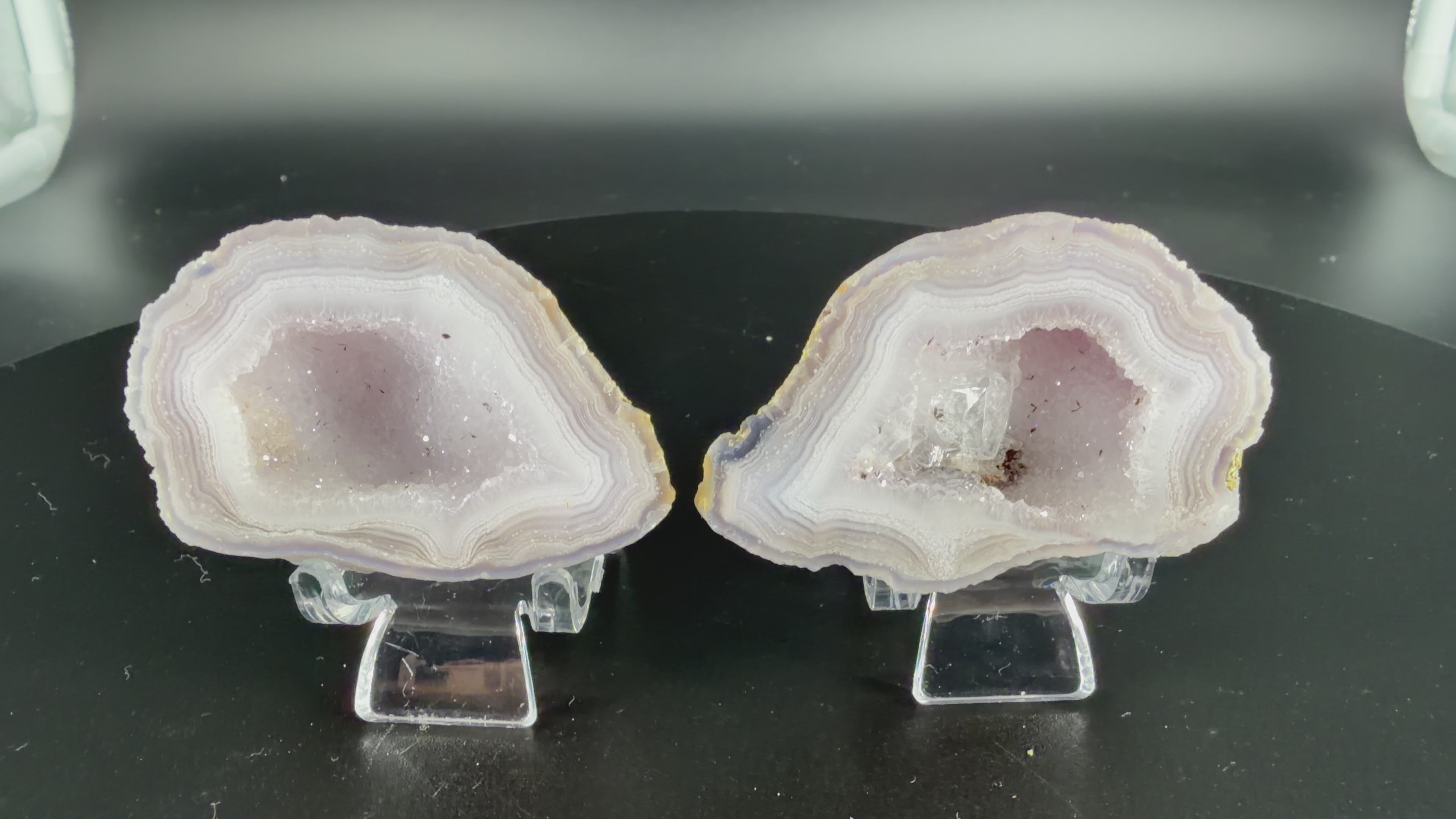 Achat Paar Mexiko LAGUNA Agate Mexico #A10-7#