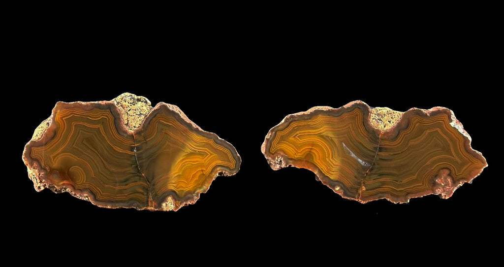 Achat Paar Argentinien San Rafael CONDOR Agate Argentina #A8-14#
