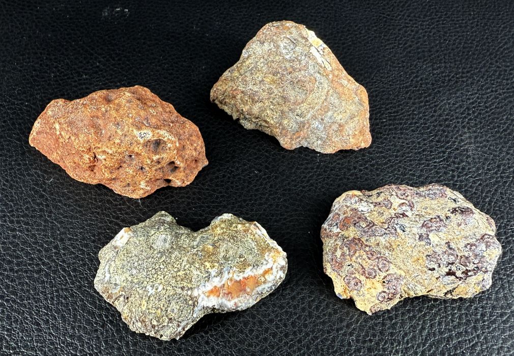 4 x Achat Argentinien San Rafael CONDOR Agate Argentina  #A7-2#