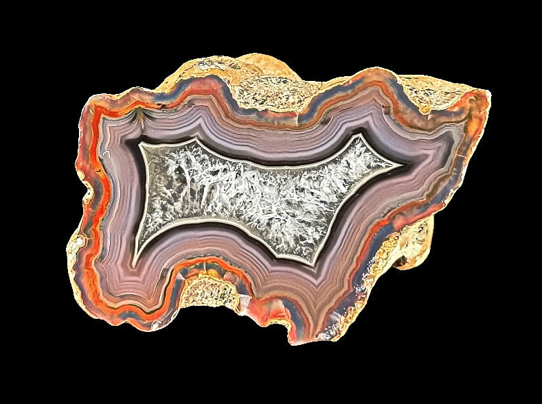 4 x Achat Argentinien San Rafael CONDOR Agate Argentina   #A7-3#