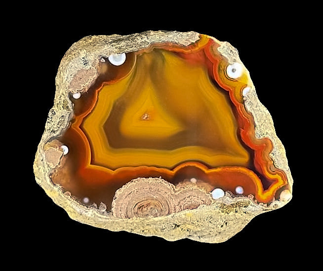 4 x Achat Argentinien San Rafael CONDOR Agate Argentina  #A7-5#