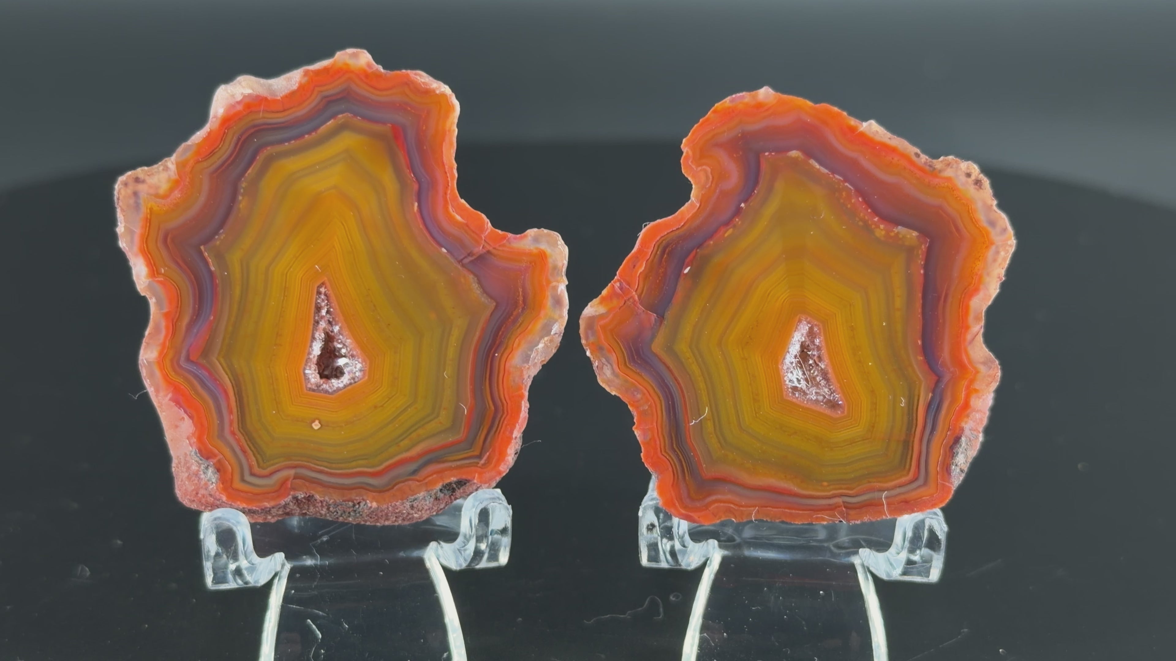 Achat Paar Argentinien San Rafael CONDOR Agate Argentina #10-2#