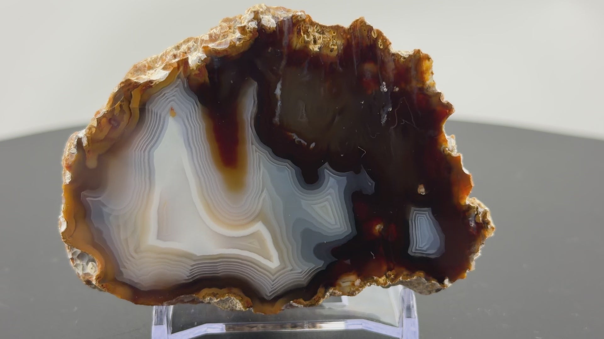 Achat aus Sumatra Indonesien Agate Indonesia Island Agate #A13-19#