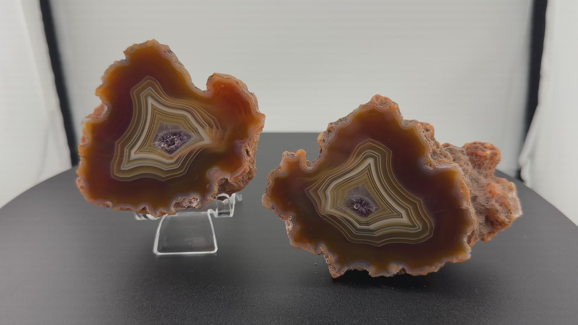 Achat Paar Argentinien San Rafael CONDOR Agate Argentina #A11-3#